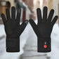 Intelligent Heated Gloves Best Rechargeable Heatable Gloves on the street in the snow 